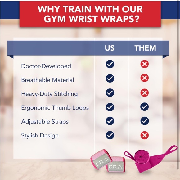 Gym wrist wraps - Picture 7 of 8